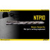 Caneta Tática Nitecore em Titânio NTP10